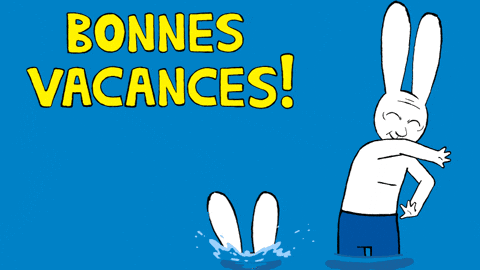 Bonnes vacances !